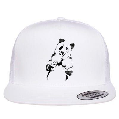 Panda Boxing Vintage Flatbill Hat