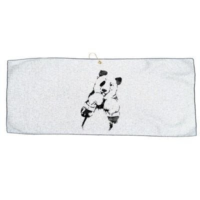 Panda Boxing Vintage Large Microfiber Waffle Golf Towel