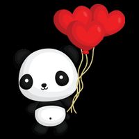 Panda Full Of Hearts City Backpack