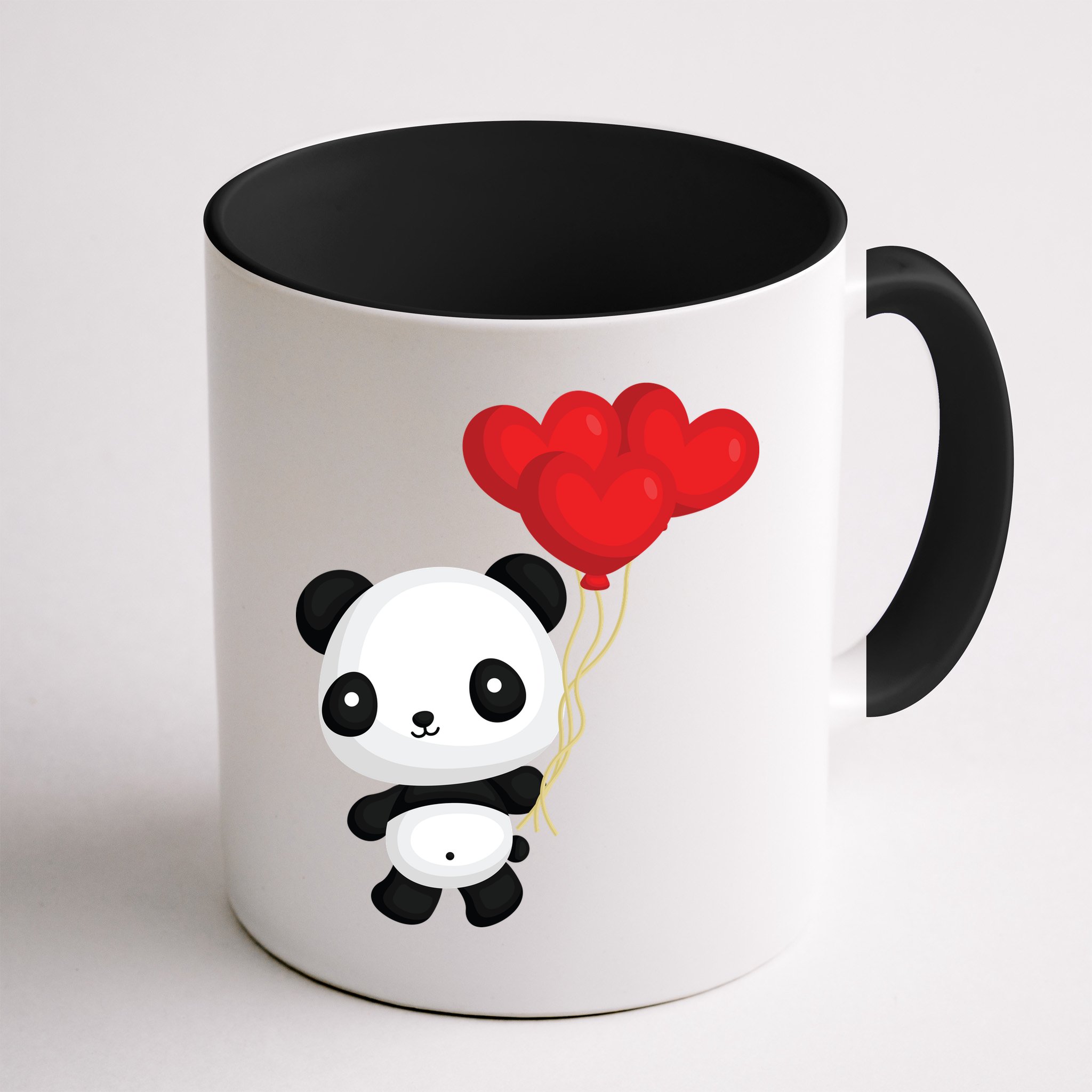 Panda Full Of Hearts Mug