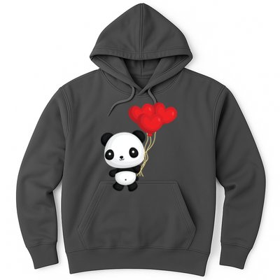 Panda Full Of Hearts Hoodie