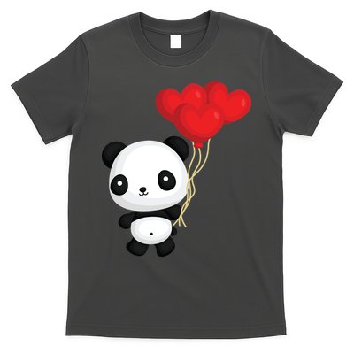 Panda Full Of Hearts T-Shirt