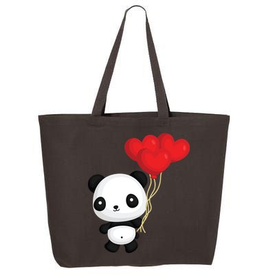 Panda Full Of Hearts 25L Jumbo Tote