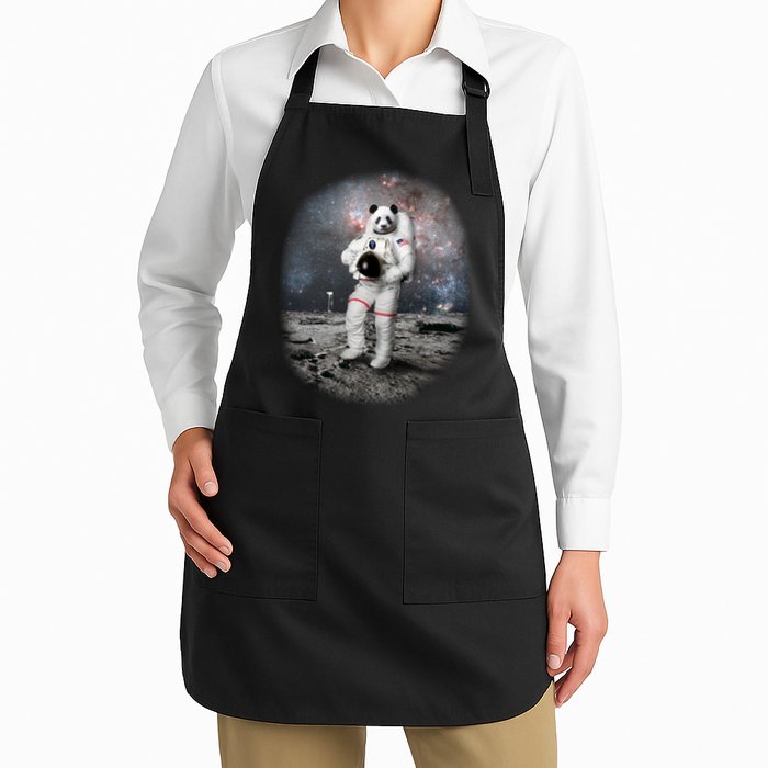 Panda In Space Astronaut Apron