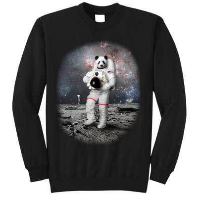 Panda In Space Astronaut Sweatshirt