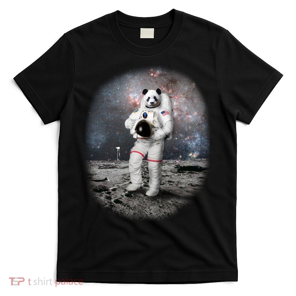 Panda In Space Astronaut T-Shirt