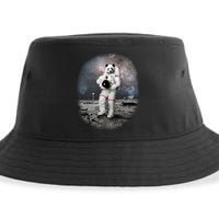 Panda In Space Astronaut Sustainable Bucket Hat