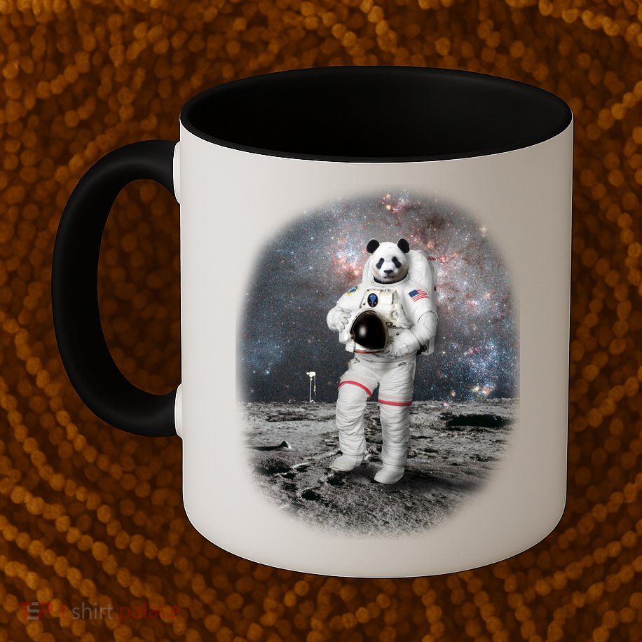 Panda In Space Astronaut Mug