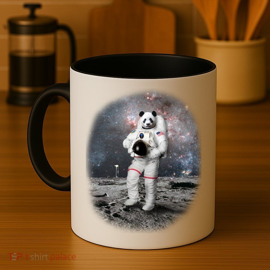 Panda In Space Astronaut Mug