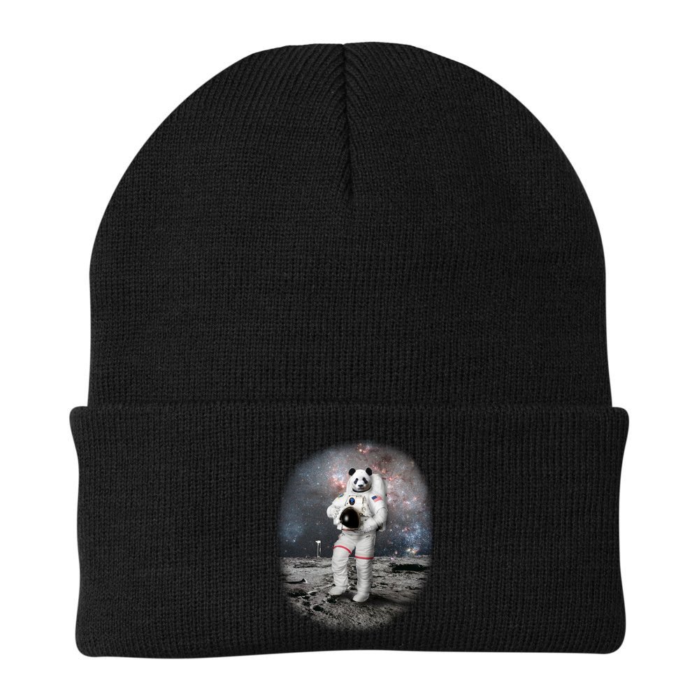 Panda In Space Astronaut Beanie