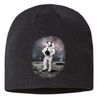Panda In Space Astronaut Sustainable Beanie