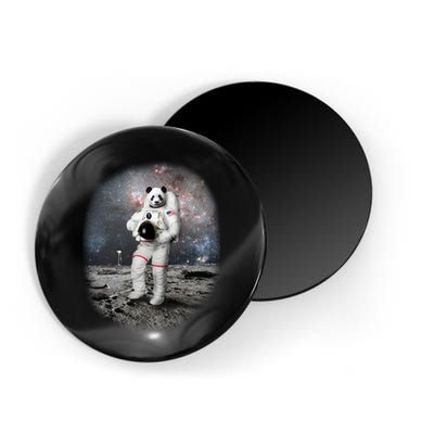 Panda In Space Astronaut Magnet