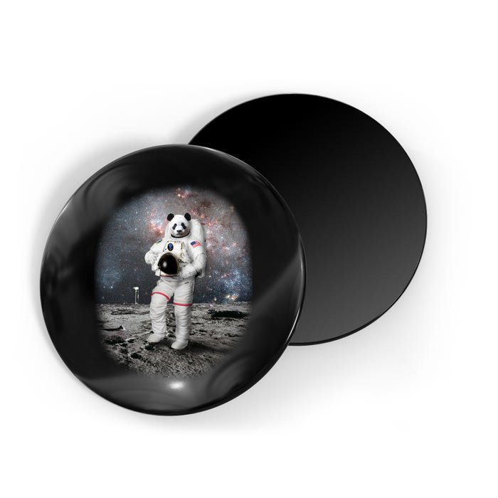 Panda In Space Astronaut Magnet