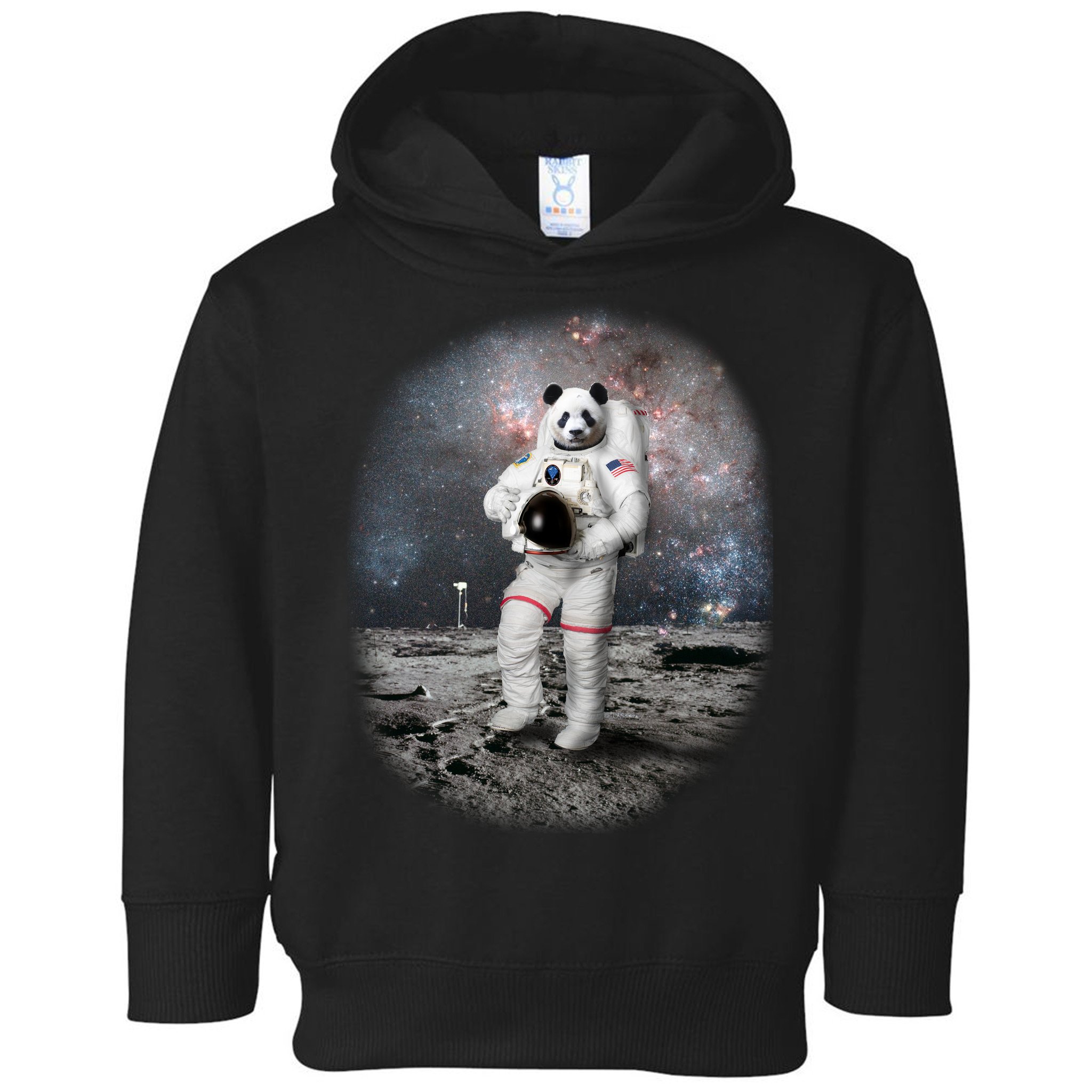 Panda In Space Astronaut Toddler Hoodie