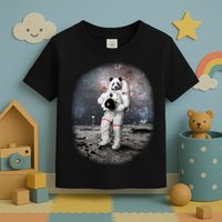 Panda In Space Astronaut Toddler T-Shirt