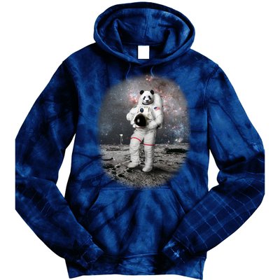 Panda In Space Astronaut Tie Dye Hoodie