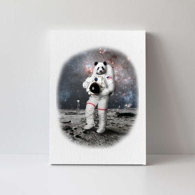 Panda In Space Astronaut Canvas