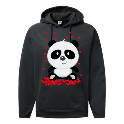 Panda Love Performance Fleece Hoodie