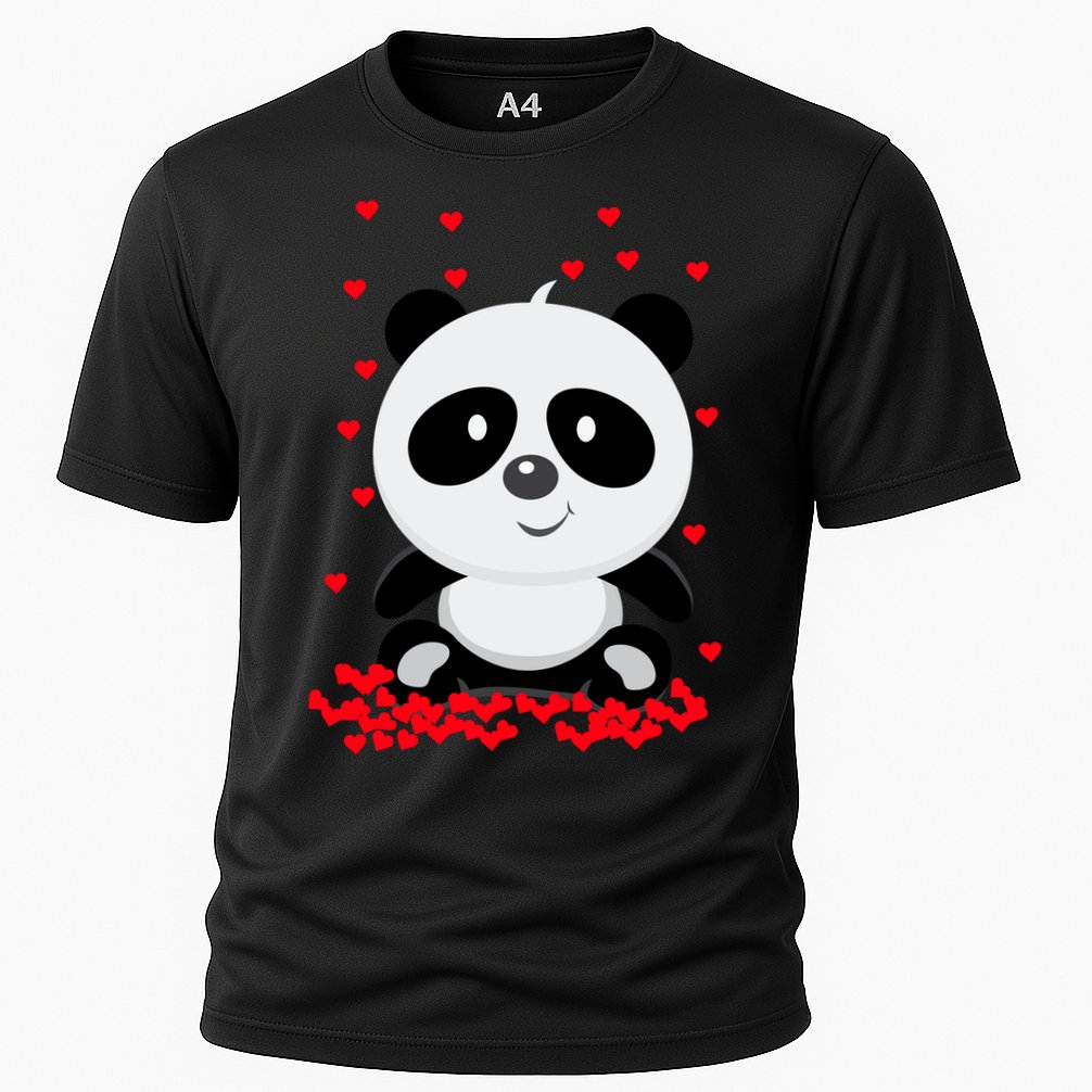 Panda Love Cooling Performance Crew T-Shirt