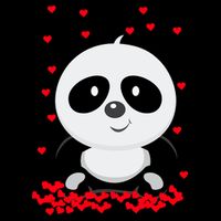 Panda Love Cooling Performance Crew T-Shirt