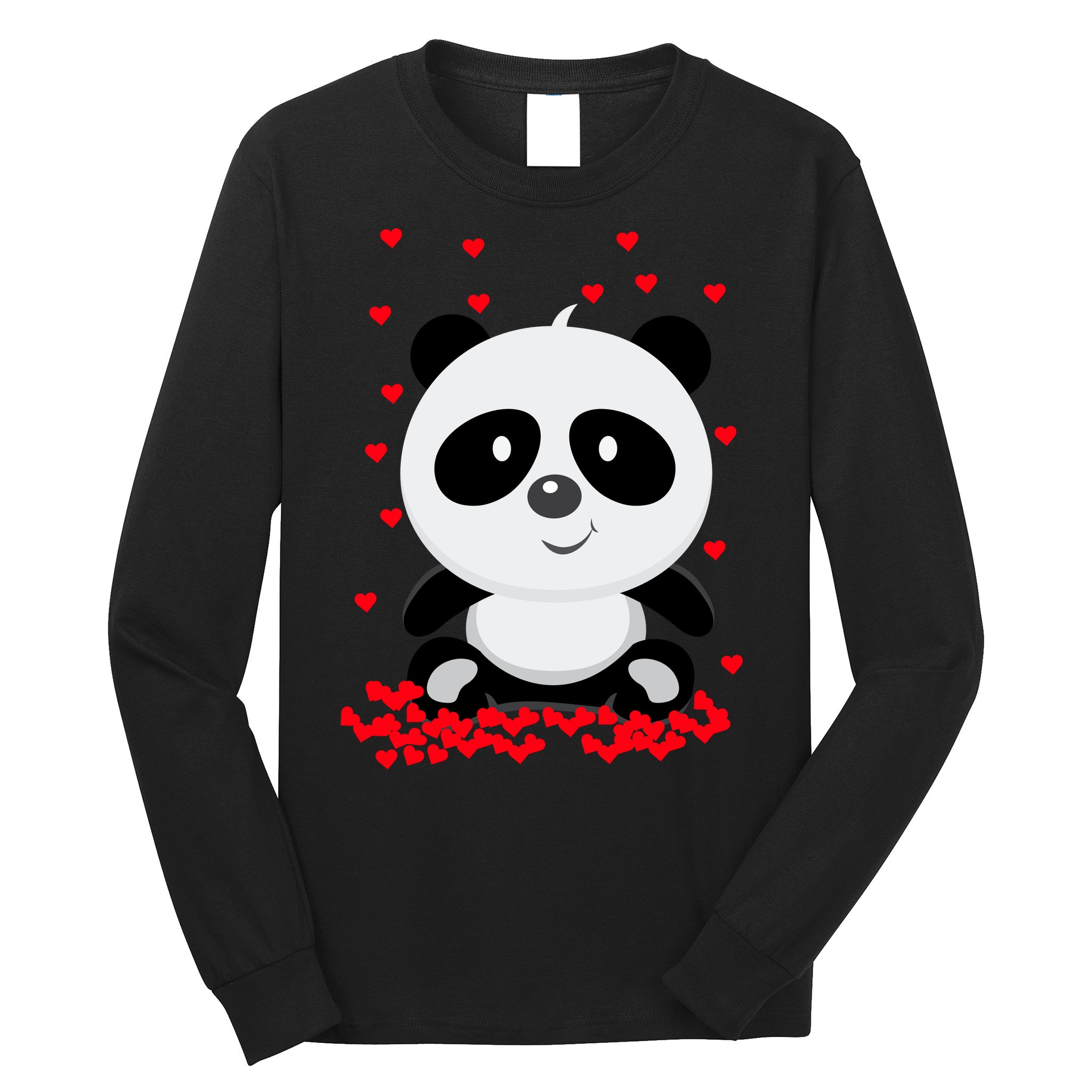 Panda Love Long Sleeve Shirt