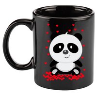 Panda Love 11oz C Handle Ceramic Mug