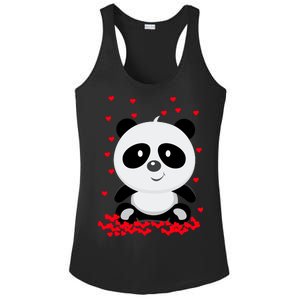 Panda Love Ladies PosiCharge Competitor Racerback Tank