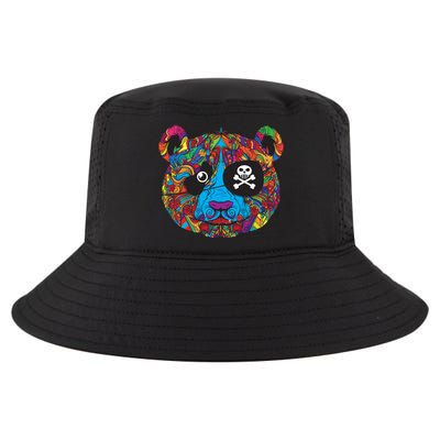 Panda Pirate Abstract Cool Comfort Performance Bucket Hat