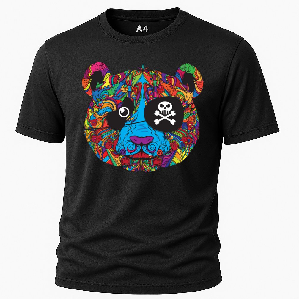 Panda Pirate Abstract Performance Shirt