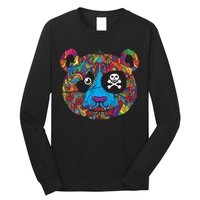 Panda Pirate Abstract Long Sleeve Shirt