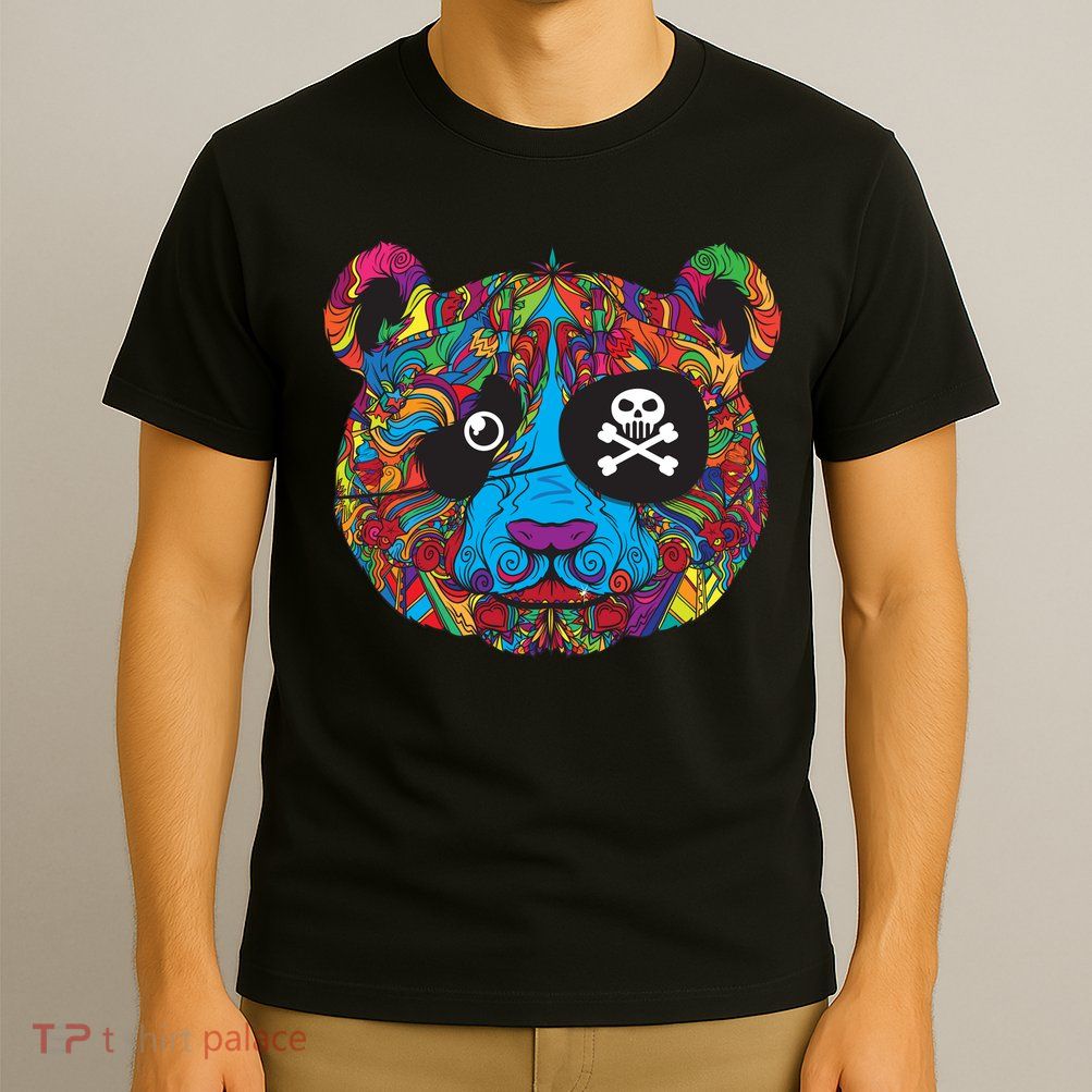 Panda Pirate Abstract T-Shirt