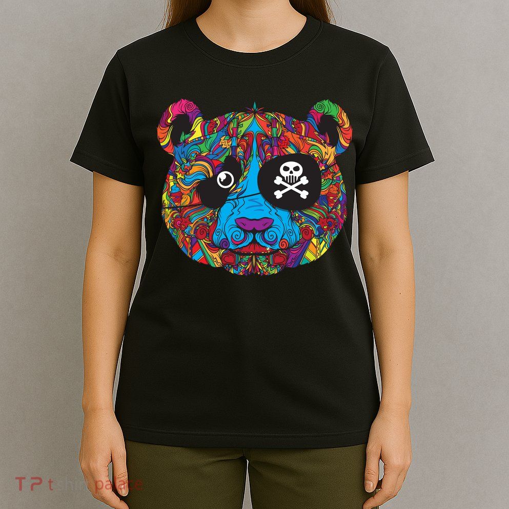 Panda Pirate Abstract T-Shirt