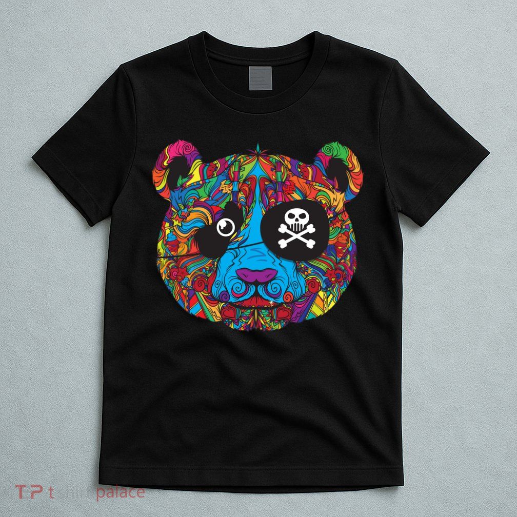 Panda Pirate Abstract T-Shirt