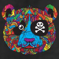 Panda Pirate Abstract Adult Drive Performance Visor
