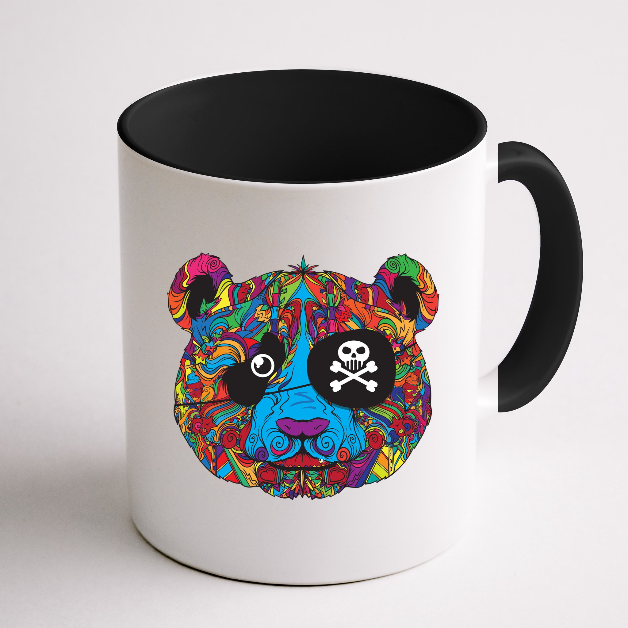 Panda Pirate Abstract Mug