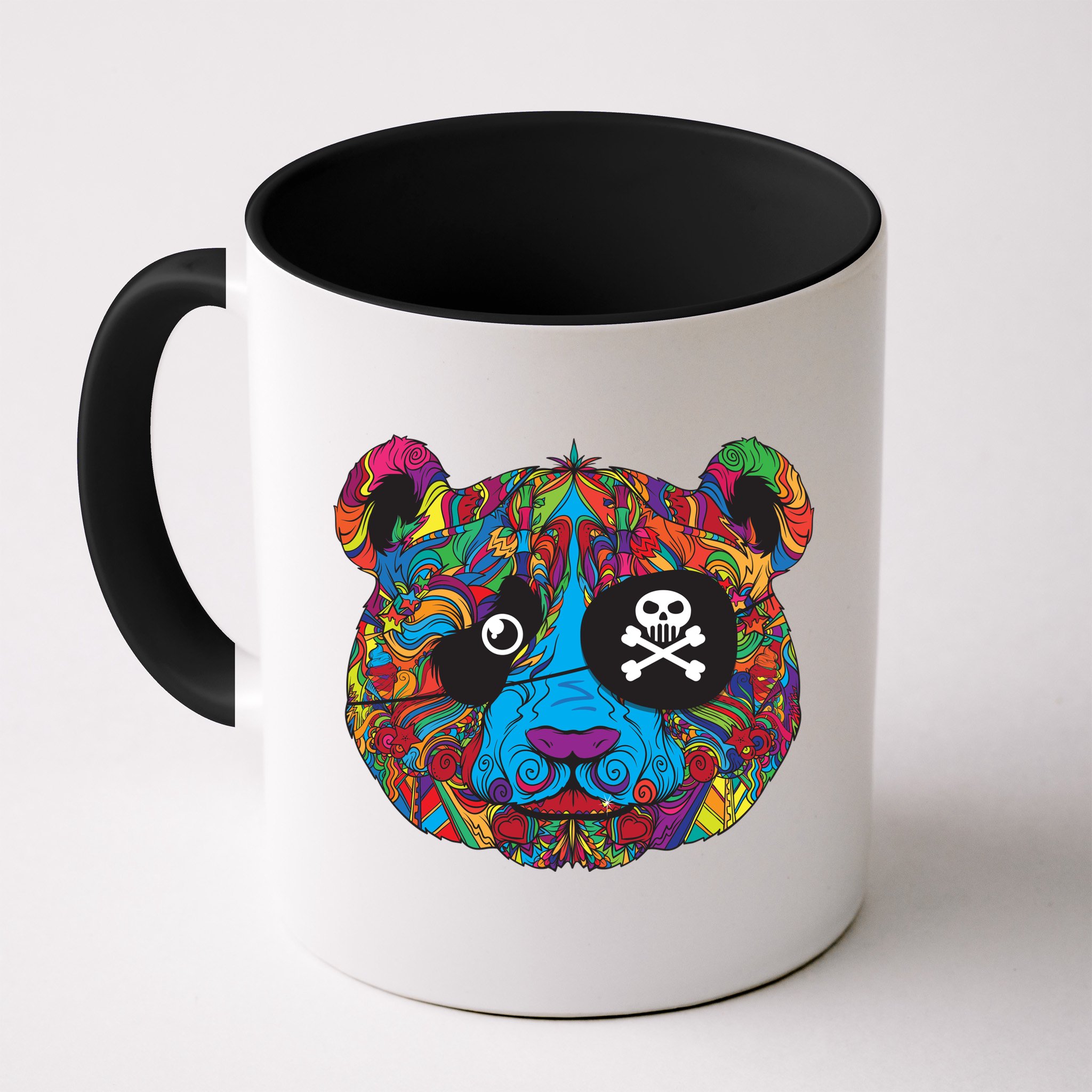 Panda Pirate Abstract Mug