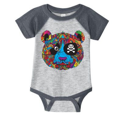 Panda Pirate Abstract Infant Baby Jersey Bodysuit