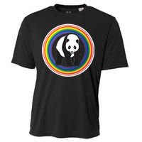 Panda Rainbow Cooling Performance Crew T-Shirt