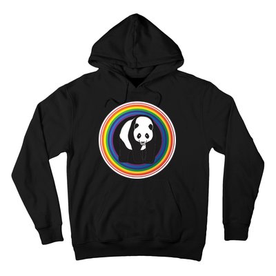 Panda Rainbow Hoodie