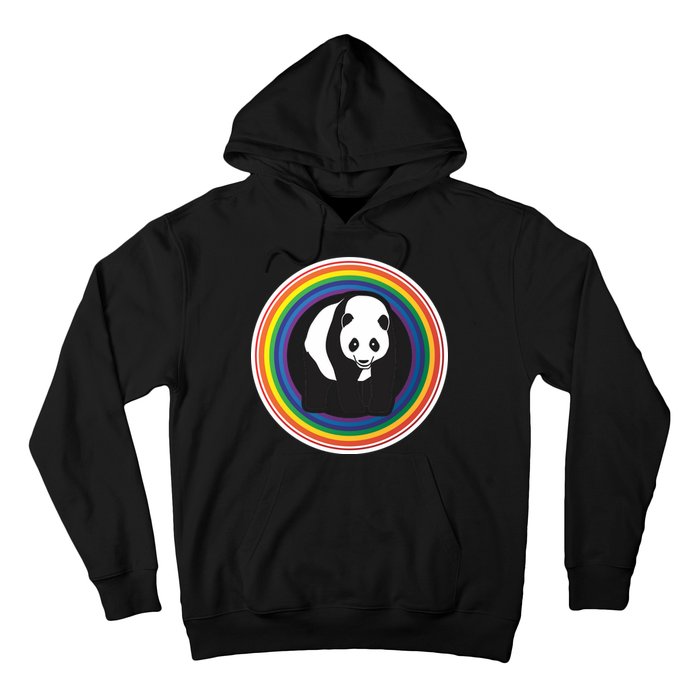 Panda Rainbow Hoodie