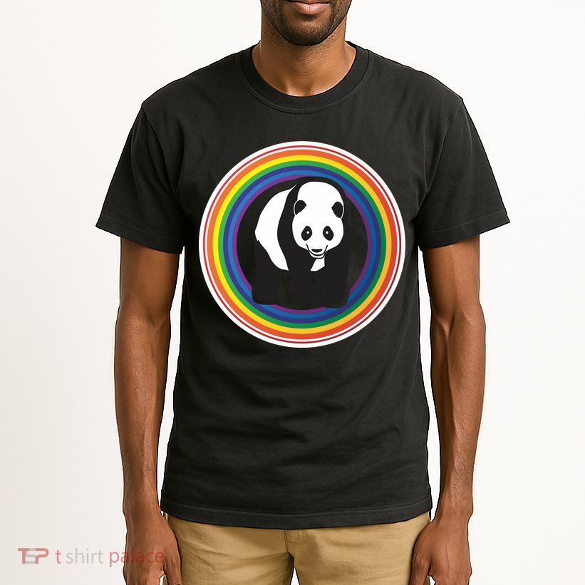 Panda Rainbow Tall T-Shirt