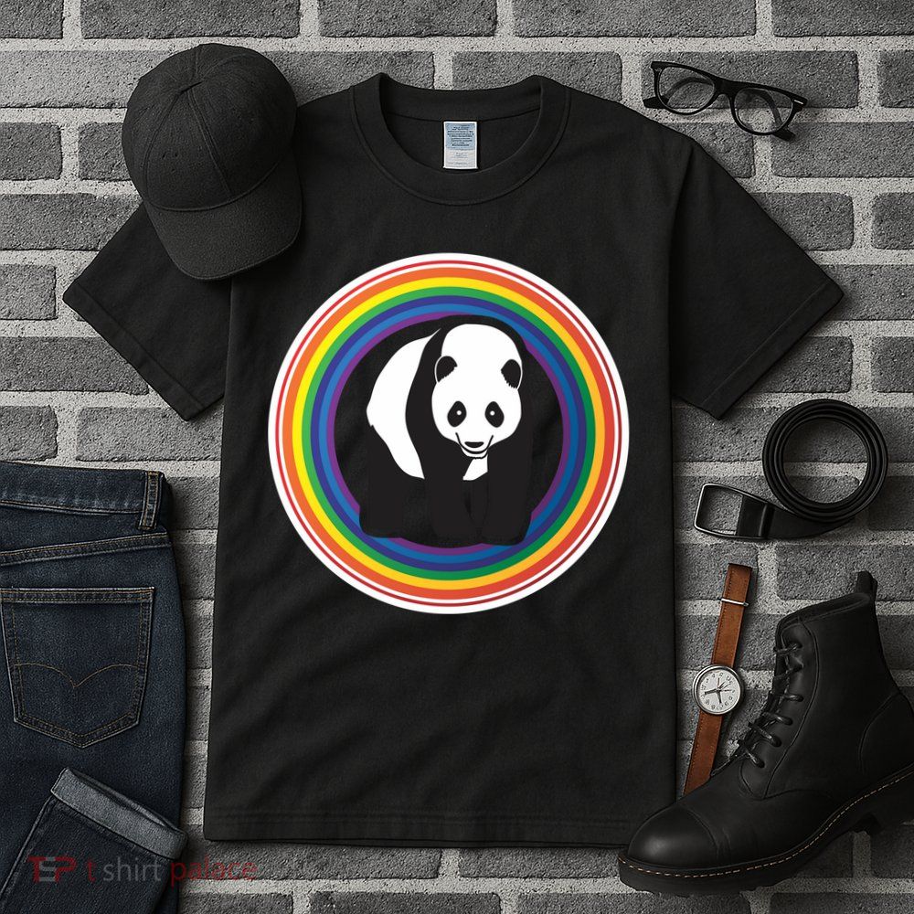 Panda Rainbow Tall T-Shirt