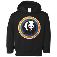 Panda Rainbow Toddler Hoodie