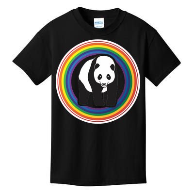 Panda Rainbow Kids T-Shirt