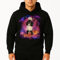 Panda Surfing Bacon In Space Hoodie