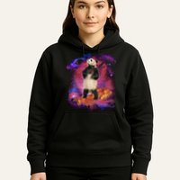 Panda Surfing Bacon In Space Hoodie