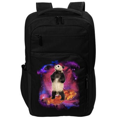 Panda Surfing Bacon In Space Impact Tech Backpack