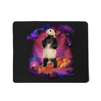 Panda Surfing Bacon In Space Mousepad