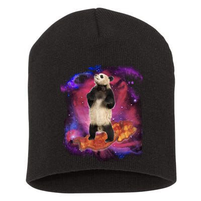 Panda Surfing Bacon In Space Short Acrylic Beanie