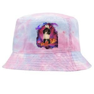 Panda Surfing Bacon In Space Tie-Dyed Bucket Hat